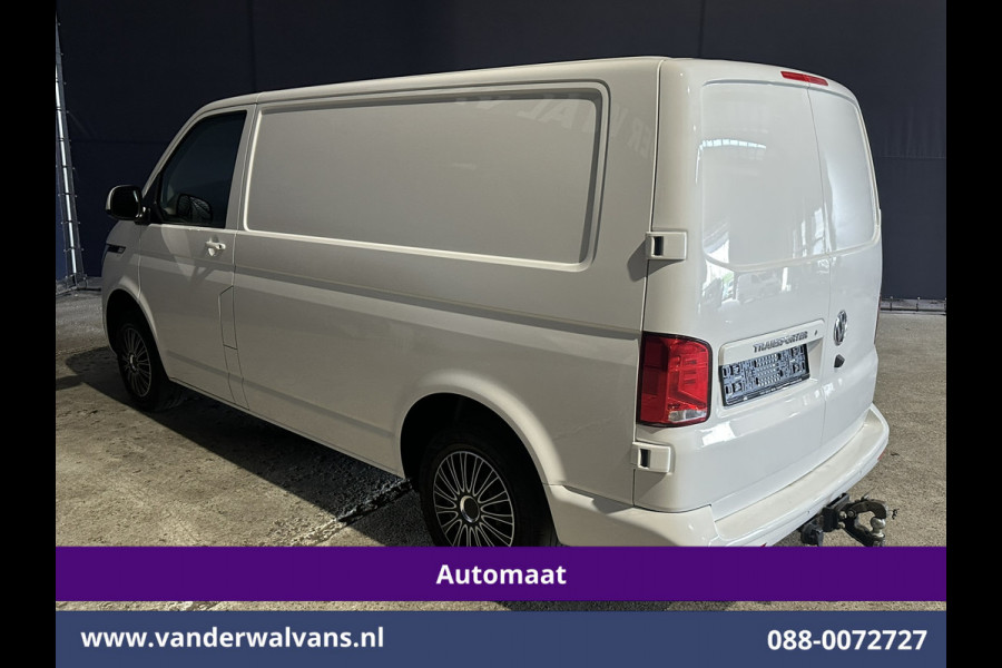 Volkswagen Transporter 2.0 TDI 150pk Automaat L1H1 Euro6 Airco | Navigatie | Camera | Android Auto | Cruisecontrol | Trekhaak Parkeersensoren, Bijrijdersbank
