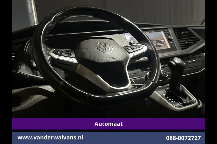 Volkswagen Transporter 2.0 TDI 150pk Automaat L1H1 Euro6 Airco | Navigatie | Camera | Android Auto | Cruisecontrol | Trekhaak Parkeersensoren, Bijrijdersbank