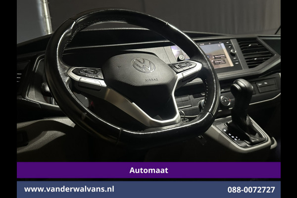 Volkswagen Transporter 2.0 TDI 150pk Automaat L1H1 Euro6 Airco | Navigatie | Camera | Android Auto | Cruisecontrol | Trekhaak Parkeersensoren, Bijrijdersbank