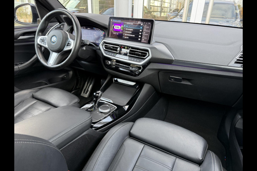 BMW X3 xDrive30e High Ex. M-Sport |Pano|Leer|360Cam|20"|Trekhaak