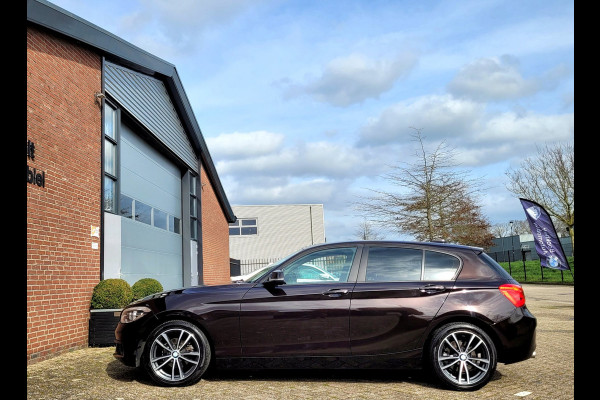 BMW 1-serie 118i Sportstoel, LED (Sparkling Brown Metallic), NL-NAP