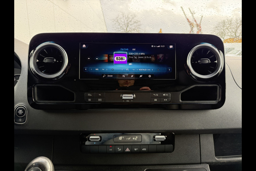 Mercedes-Benz Sprinter 317 1.9 CDI L2H2 LED 10 Inch MBUX Scherm Climate Control Cruise Control Camera Navigatie Parkeersensoren voor achter