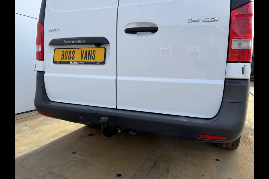 Mercedes-Benz Vito 114 1.9 CDI Automaat L2H1 Climate Control Adaptieve Cruise Side Bars Camera Carplay Trekhaak Stoelverwarming