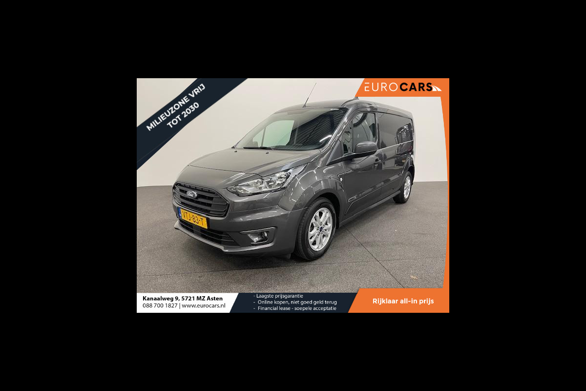 Ford Transit Connect 1.5 EcoBlue L2 Trend Airco Navi PDC achter Camera Cruise Control LM Velgen 3-zits