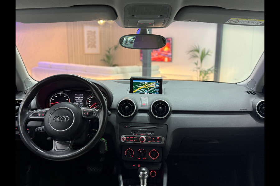 Audi A1 Sportback 1.0 TFSI S-line Aut. Navi Nap Led Leder Pdc Nardo Grey Airco Cruise 5drs