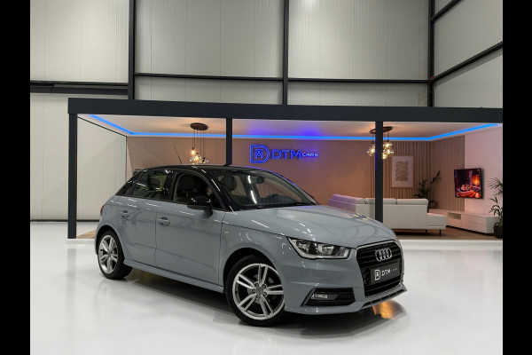 Audi A1 Sportback 1.0 TFSI S-line Aut. Navi Nap Led Leder Pdc Nardo Grey Airco Cruise 5drs