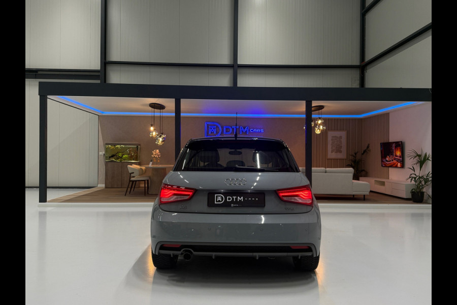 Audi A1 Sportback 1.0 TFSI S-line Aut. Navi Nap Led Leder Pdc Nardo Grey Airco Cruise 5drs