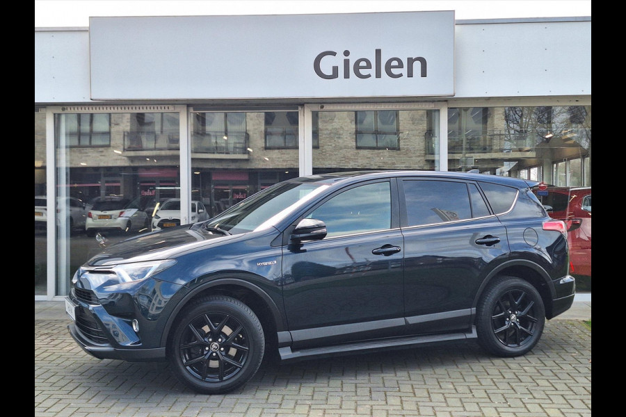 Toyota RAV4 2.5 Hybrid AWD Black Edition | Schuifdak, Treeplanken, Dodehoekherkenning, Keyless, Parkeersensoren, Elektrische achterklep