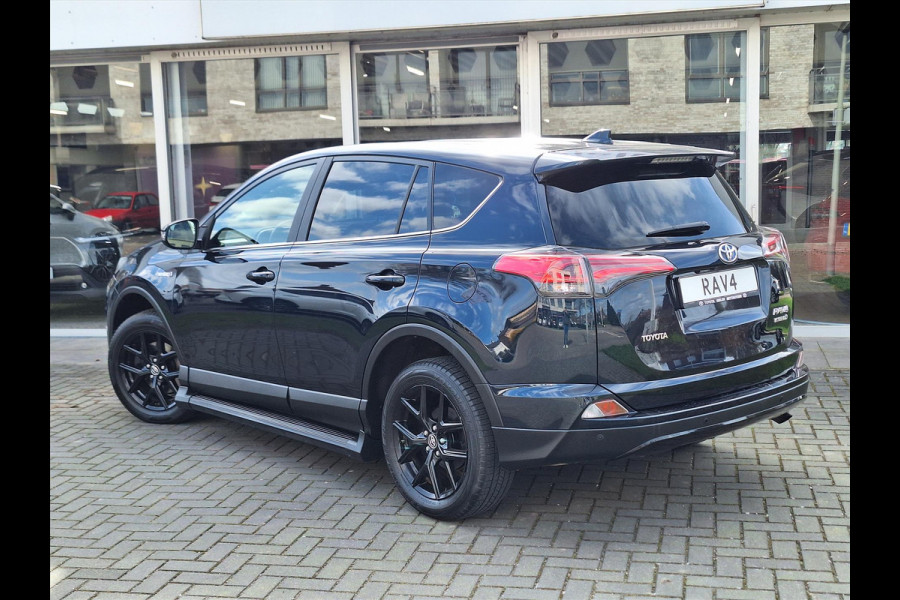 Toyota RAV4 2.5 Hybrid AWD Black Edition | Schuifdak, Treeplanken, Dodehoekherkenning, Keyless, Parkeersensoren, Elektrische achterklep