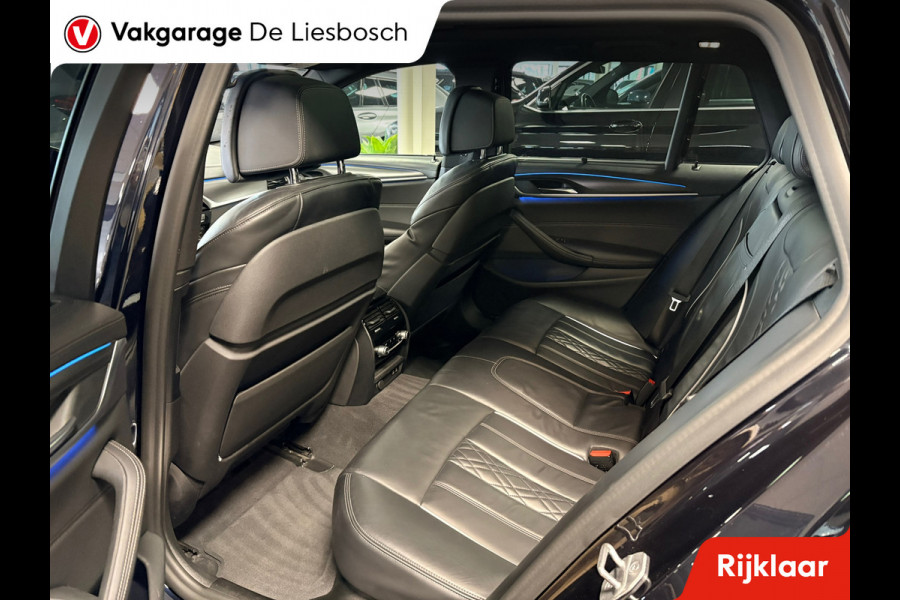 BMW 5 Serie Touring 530e xDrive High Executive M-sport / leer / pano / navi / head-up / Apple carplay