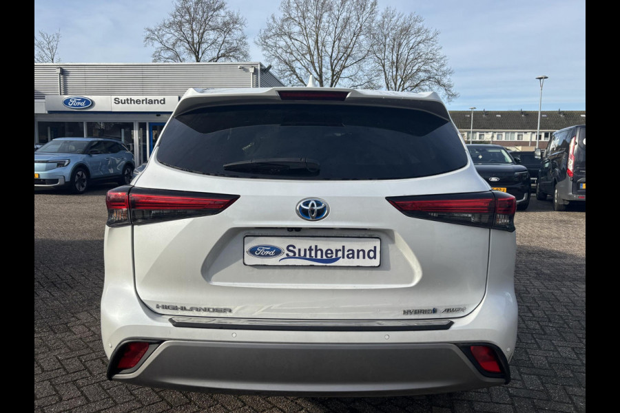 Toyota highlander 2.5 AWD Hybrid Premium | 7p |  Panoramadak | 360 graden camera | Platinum Pearl White | Adaptieve cruisecontrol | JBL audio | Head up Display | Stoelverwarming | Achterbank verwarmd | SCI