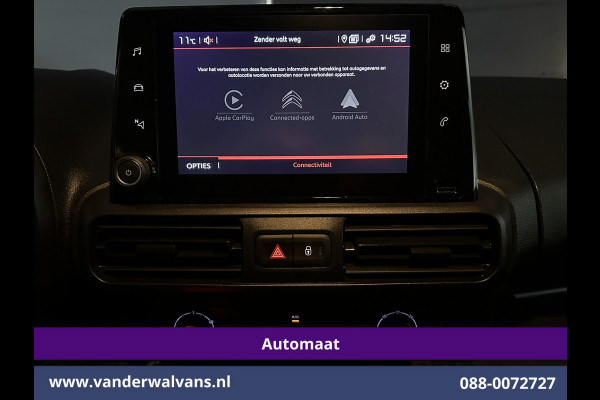 Citroën Berlingo 1.2 PureTech 130pk Automaat Benzine L1H1 Inrichting Euro6 Airco | Navigatie | Camera | Apple Carplay | Cruisecontrol Android Auto, Parkeersensoren