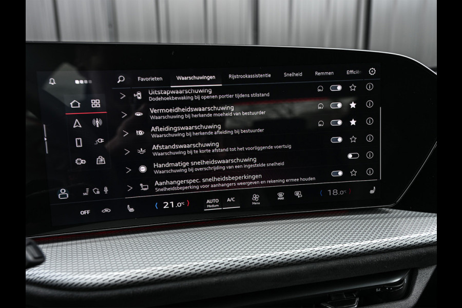 Audi Q5 Sportback 2.0 TFSI e-hybrid quattro S edition Competition | Luchtvering | S-Seats | Trekhaak | Digital Oled | Adaptive Cruise | Tech Plus | 360 Camera | Memory | Ambiance interieur