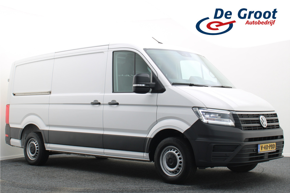 Volkswagen Crafter 35 2.0 TDI DSG 177 PK L3H2 Airco, Camera, ACC, Apple Carplay, Verwarmde Stoelen, LED, Trekhaak