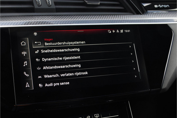 Audi e-tron Sportback S Quattro 371kW / Luchtvering/ Standkachel/ Bang & Olufsen Sound System/ Panoramadak/ 371kW (504PK)