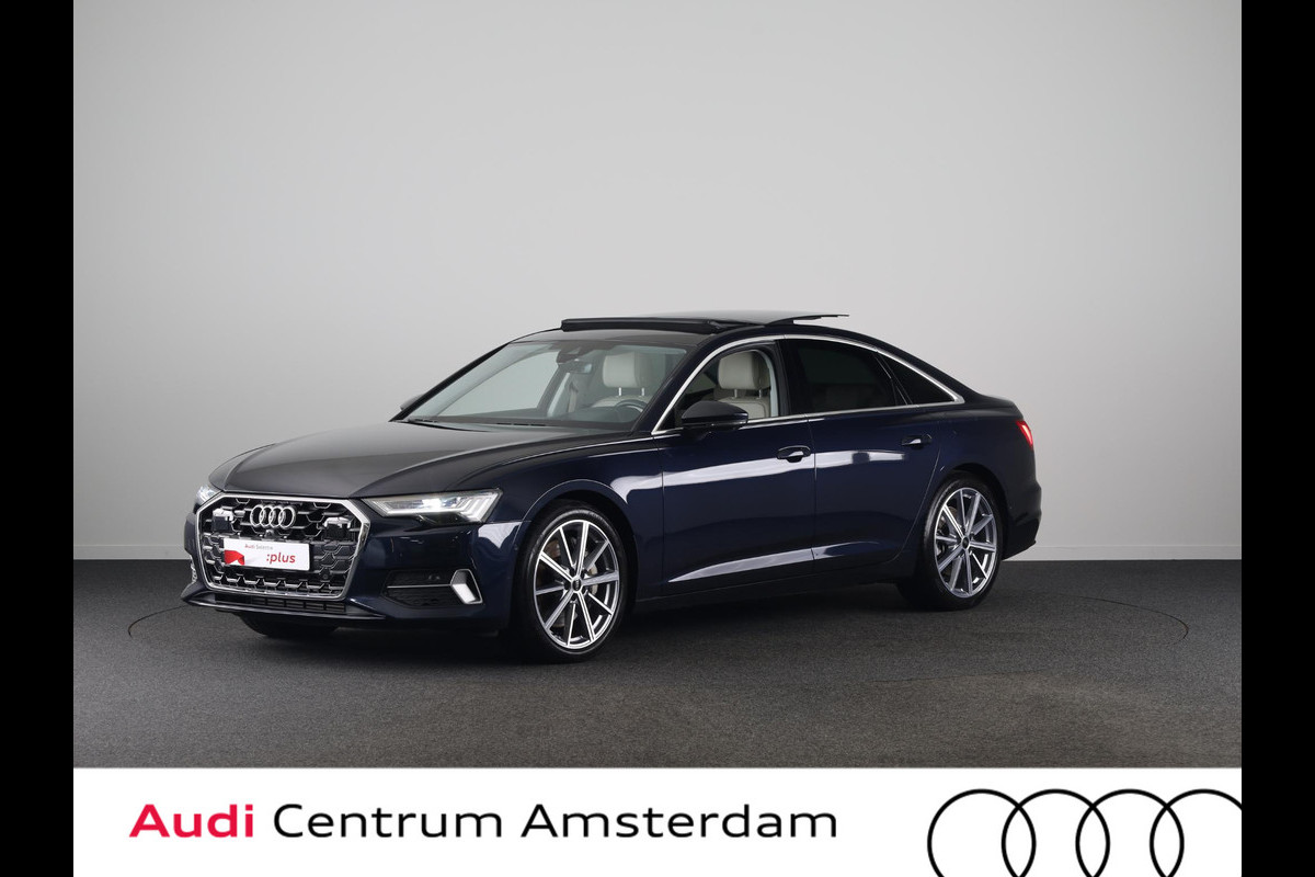 Audi A6 Limousine 50 TFSI e quattro Advanced edition 299pk | Panoramadak | Head Up display | B&O Audio  | Elektrisch verstelbare voorstoelen met geheugen