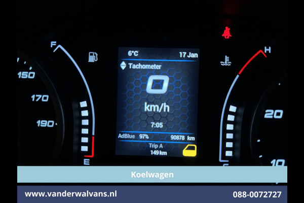 Iveco Daily 35S14 L2H2 Koelwagen Euro6 Airco | Camera | Cruisecontrol Bijrijdersbank