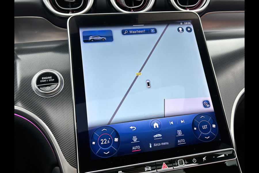 Mercedes-Benz GLC 200 4MATIC AMG Line Lichtmetalen velgen | Naviagtie | Panoramadak | elect. bed. voorstoelen met memory | Nappaleder | Burmester | Memory pakket | AMG Line