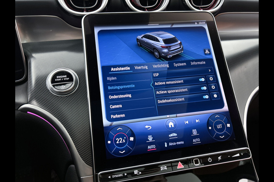 Mercedes-Benz GLC 200 4MATIC AMG Line Lichtmetalen velgen | Naviagtie | Panoramadak | elect. bed. voorstoelen met memory | Nappaleder | Burmester | Memory pakket | AMG Line