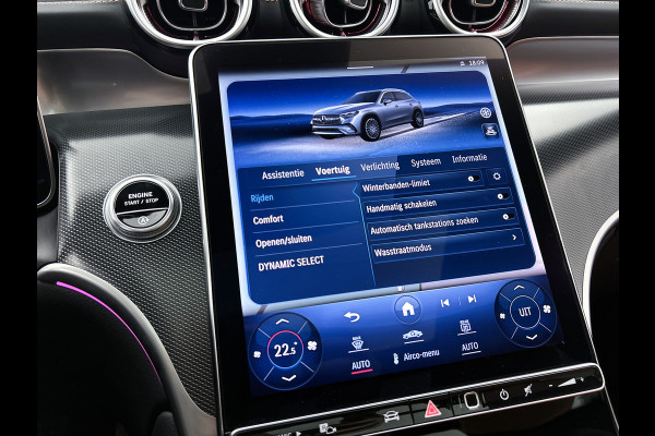 Mercedes-Benz GLC 200 4MATIC AMG Line Lichtmetalen velgen | Naviagtie | Panoramadak | elect. bed. voorstoelen met memory | Nappaleder | Burmester | Memory pakket | AMG Line