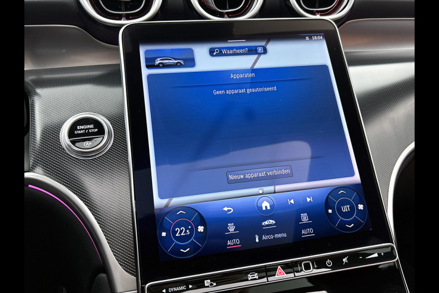 Mercedes-Benz GLC 200 4MATIC AMG Line Lichtmetalen velgen | Naviagtie | Panoramadak | elect. bed. voorstoelen met memory | Nappaleder | Burmester | Memory pakket | AMG Line