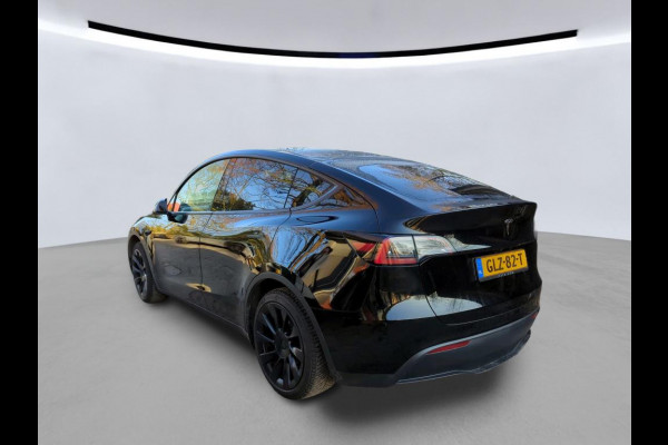 Tesla Model Y Long Range RWD 75 kWh | LMV Zwart 20" Turbine | Leer | Stoelverwarming V+A | Pano | Full Self Driving computer 4, Autopilot, Dodehoek detectie
