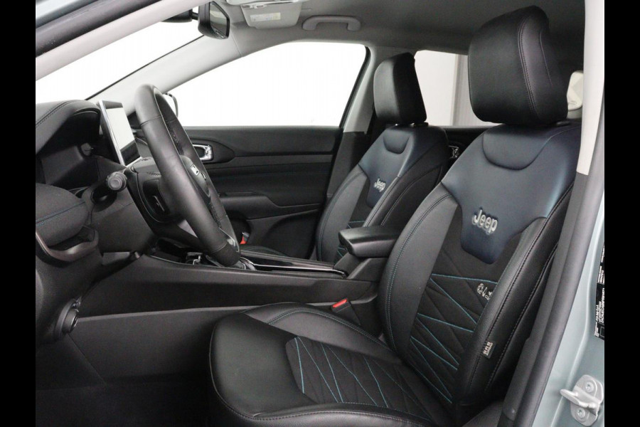 Jeep Compass 1.5T e-Hybrid Limited | 360 Camera | Adaptive cruise | Alpine Sound | Half leder | Carplay | Navigatie | Keyless | Dodehoek detectie | Full LED | Climate control | Bluetooth