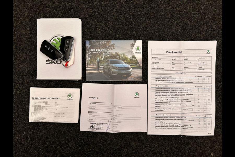 Škoda ENYAQ iV 60 | SOH 92% | Origineel NL | Half/Leder | Apple/Carplay