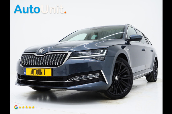 Škoda Superb Combi 1.4 TSI iV Laurin & Klement | Panoramadak | Massage | Canton | Leder | Trekhaak | Keyless | Adaptive | Carplay