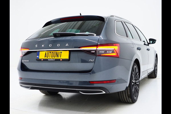 Škoda Superb Combi 1.4 TSI iV Laurin & Klement | Panoramadak | Massage | Canton | Leder | Trekhaak | Keyless | Adaptive | Carplay