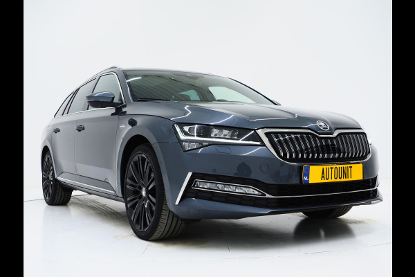 Škoda Superb Combi 1.4 TSI iV Laurin & Klement | Panoramadak | Massage | Canton | Leder | Trekhaak | Keyless | Adaptive | Carplay