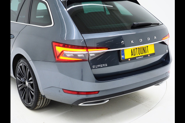 Škoda Superb Combi 1.4 TSI iV Laurin & Klement | Panoramadak | Massage | Canton | Leder | Trekhaak | Keyless | Adaptive | Carplay