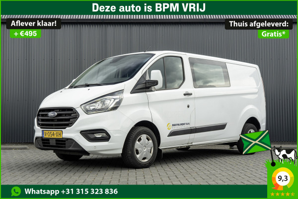 Ford Transit Custom **2.0 TDCI 131PK L2H1 | 6-Zits | Cruise | Airco | PDC | Euro 6**