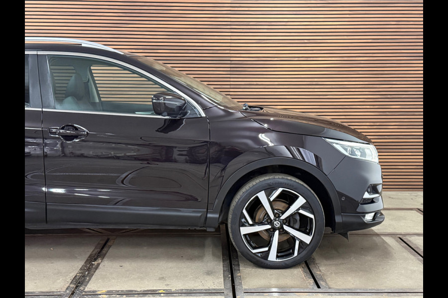 Nissan QASHQAI 1.6 N-Connecta 163 PK | FaceLift | LED | Panorama | Leder | Parkeerhulp | Camera | Navi | Clima |