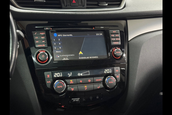 Nissan QASHQAI 1.6 N-Connecta 163 PK | FaceLift | LED | Panorama | Leder | Parkeerhulp | Camera | Navi | Clima |
