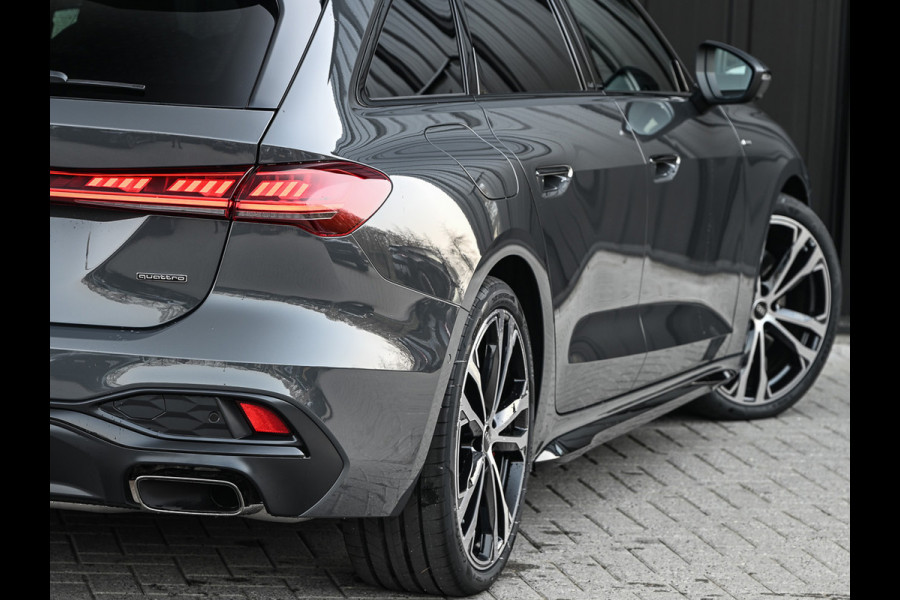 Audi A5 Avant 2.0 e-hybrid quattro S edition 368PK Competition | Nimbus grey | S-Seats | Panoramadak | B&O Sound | Head-Up | 360 Camera | Adaptvie Cruise | Trekhaak | Passagiers display |