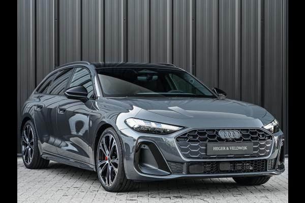 Audi A5 Avant 2.0 e-hybrid quattro S edition 368PK Competition | Nimbus grey | S-Seats | Panoramadak | B&O Sound | Head-Up | 360 Camera | Adaptvie Cruise | Trekhaak | Passagiers display |