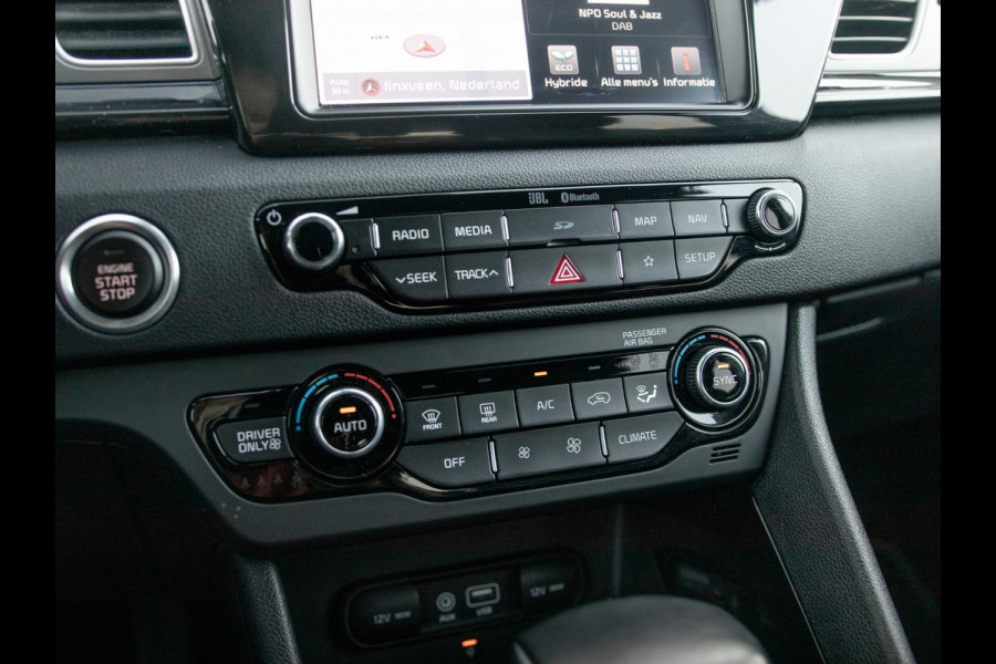 Kia Niro 1.6 GDi Hybrid ExecutiveLine l lederen bekleding l stoelverwarming en ventilatie l El. Verstelbare stoel met memory functie l
