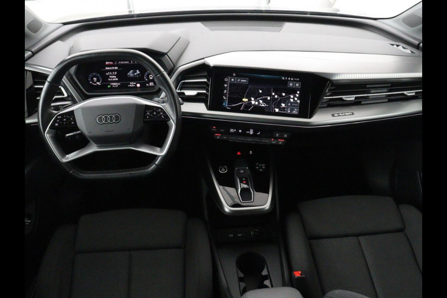 Audi Q4 e-tron 35 Launch edition Advanced 55 kWh | Warmtepomp | Stoelverwarming | Matrix LED | Carplay | Virtual Cockpit | Parkeerhulp | 19'' | Sportstoelen | Navigatie | Cruise control