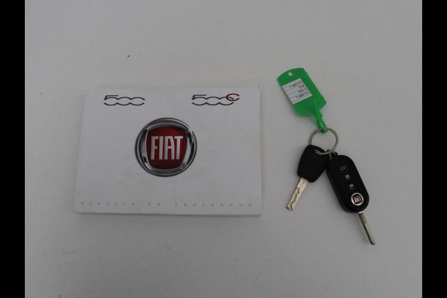 Fiat 500C 1.0 Hybrid Dolcevita | Origineel NL | Carplay | Navigatie | Cruise control | Airco | Elektrisch vouwdak | Parkeerhulp | Bluetooth