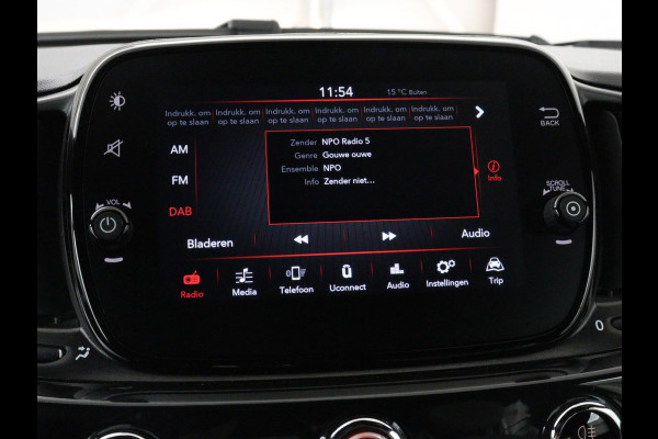 Fiat 500C 1.0 Hybrid Dolcevita | Origineel NL | Carplay | Navigatie | Cruise control | Airco | Elektrisch vouwdak | Parkeerhulp | Bluetooth