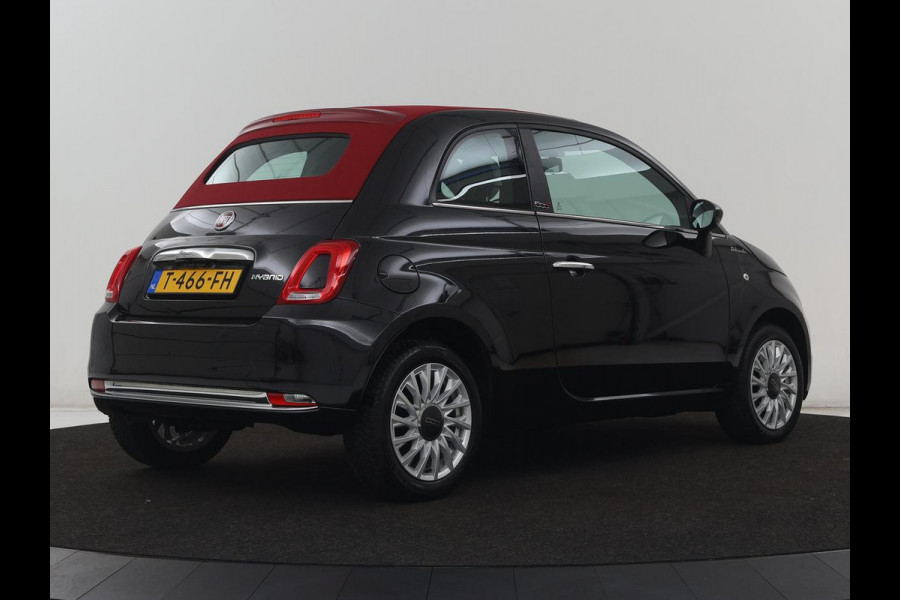 Fiat 500C 1.0 Hybrid Dolcevita | Origineel NL | Carplay | Navigatie | Cruise control | Airco | Elektrisch vouwdak | Parkeerhulp | Bluetooth