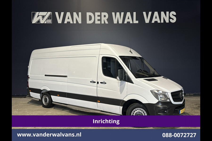 Mercedes-Benz Sprinter 311 CDI Automaat L3H2 *PostNL inrichting* Euro6 Camera | Schappen Doorloopdeur, 270 Gr. achterdeuren, Sidebars