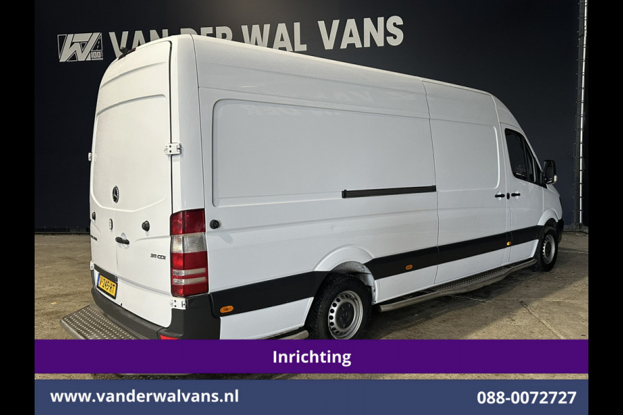 Mercedes-Benz Sprinter 311 CDI Automaat L3H2 *PostNL inrichting* Euro6 Camera | Schappen Doorloopdeur, 270 Gr. achterdeuren, Sidebars