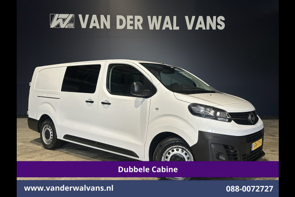 Opel Vivaro 2.0 CDTI 123pk L3H1 Dubbele Cabine Euro6 Airco | 6-Zits | Camera | 2500kg Trekhaak Parkeersensoren