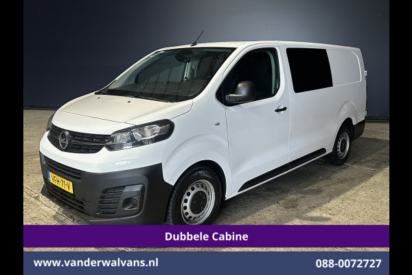 Opel Vivaro 2.0 CDTI 123pk L3H1 Dubbele Cabine Euro6 Airco | 6-Zits | Camera | 2500kg Trekhaak Parkeersensoren