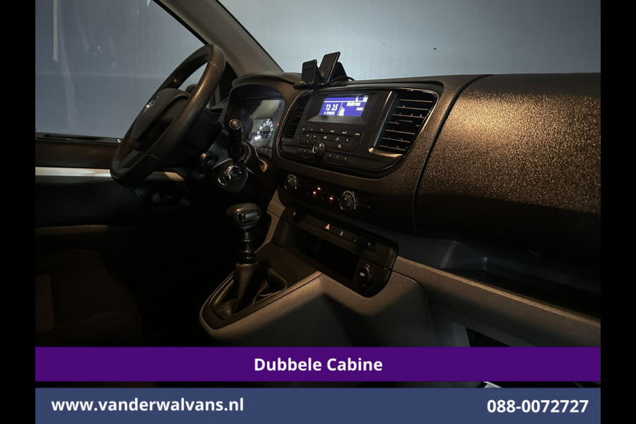 Opel Vivaro 2.0 CDTI 123pk L3H1 Dubbele Cabine Euro6 Airco | 6-Zits | Camera | 2500kg Trekhaak Parkeersensoren
