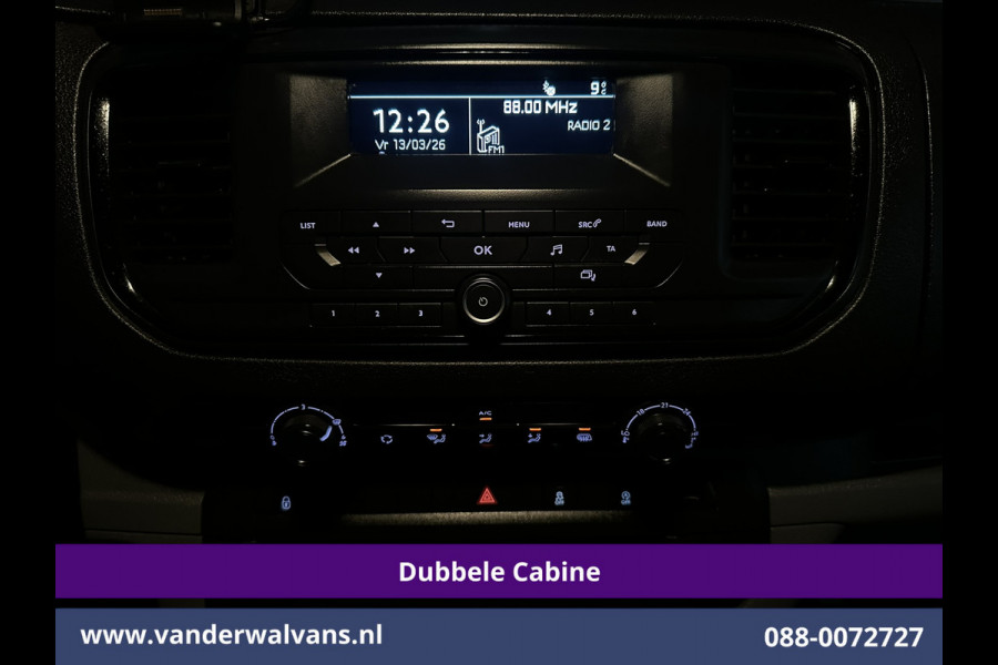 Opel Vivaro 2.0 CDTI 123pk L3H1 Dubbele Cabine Euro6 Airco | 6-Zits | Camera | 2500kg Trekhaak Parkeersensoren