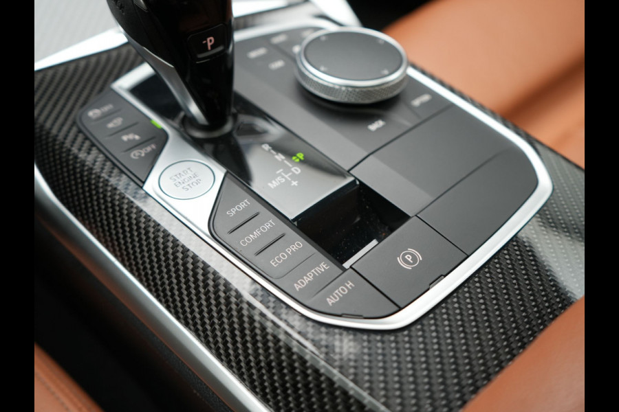 BMW 4 Serie Coupé 430i M Sport 245pk Dealer O.H Sanremo Green | Panodak | Lederen Competition Stoelen Memory & Verwarmd | Adaptive Onderstel | 360 Camera | Harman & Kardon | 19" L.M | Carbon | Apple Carplay | Navigatie | Blis | Virtual | DAB |