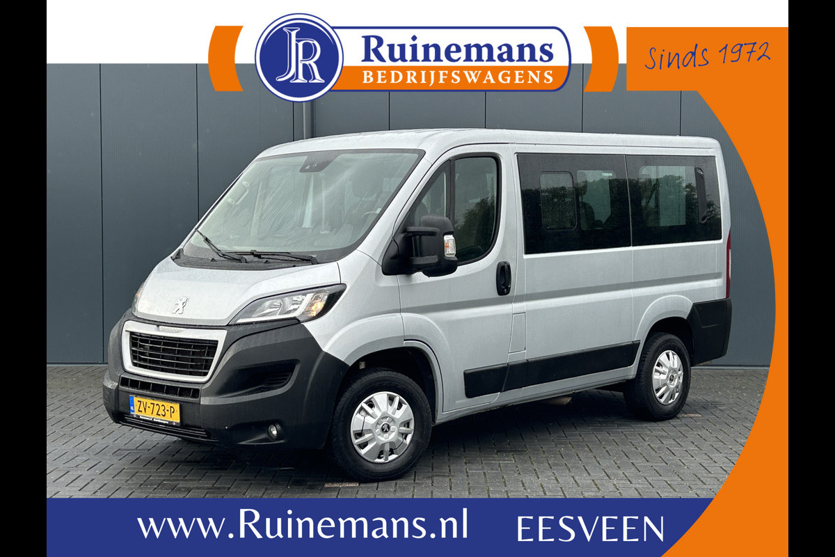 Peugeot Boxer 2.2 BlueHDI 141 PK / EURO 6 / L1H1 / 9 PERSOONS / AIRCO / CRUISE / PERSONENBUS / BLUETOOTH